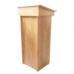 Atril en melamina roble