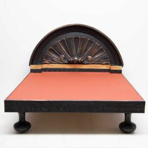 Cuna marrón Niño Jesús