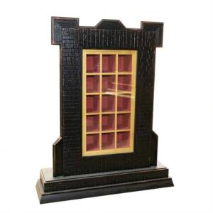 Mueble relicario negro