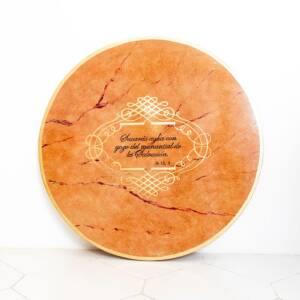 Tapa para pila bautismal