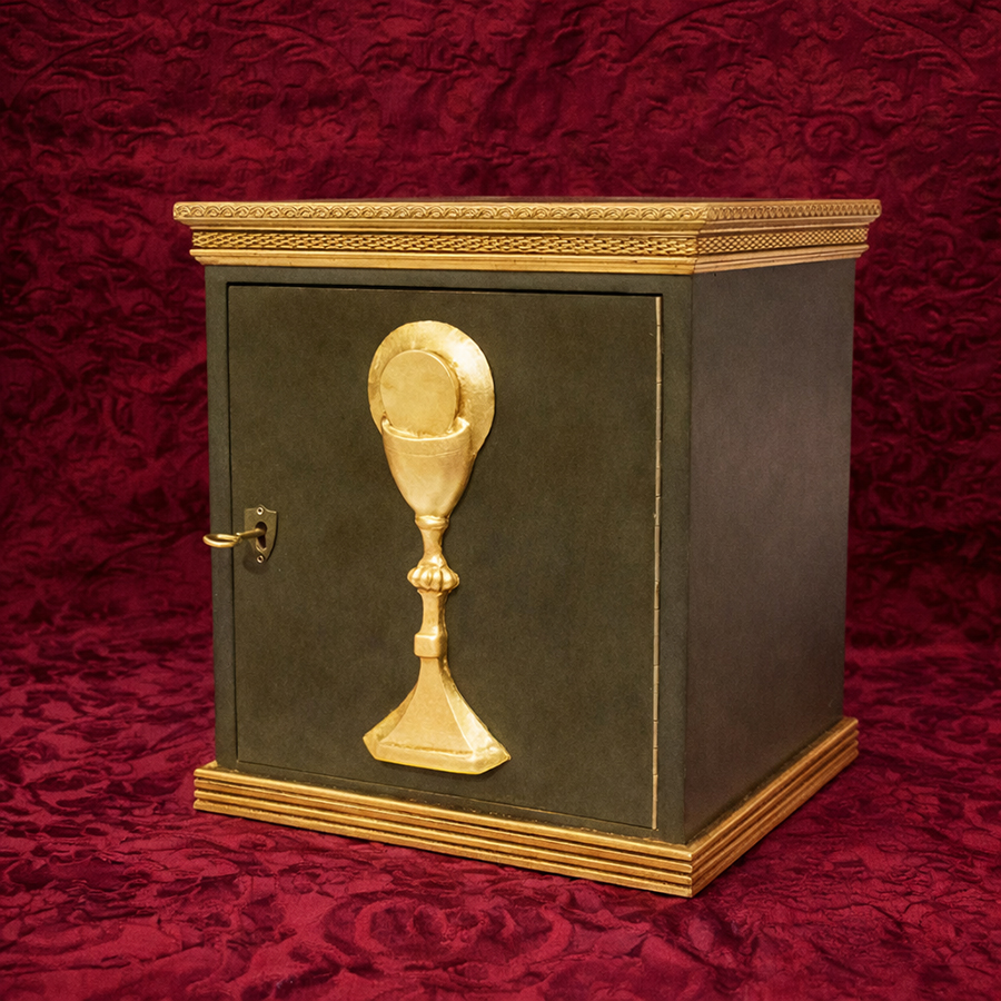 Sagrario verde con cáliz - Imagen 3